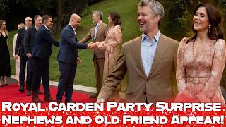 Royal Garden Party Surprise - Queen Mary Welcomes Nephews and Longtime Friend
