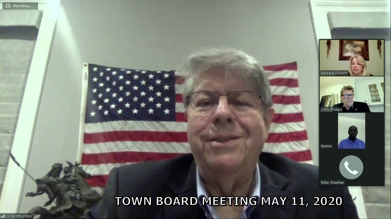 Town Board Meeting 5112020 YouTube