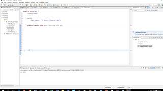A simple constructor program in java