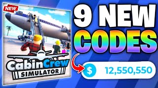 LATEST CODES!!💎🔥 CABIN CREW SIMULATOR ROBLOX CODES MAY 2026 | CABIN CREW SIMULATOR CODES