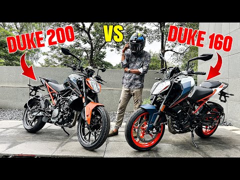 Ktm Duke 160 VS Duke 200 Detailed Comparsion | One mistake and loss of 25 thousand 🤔