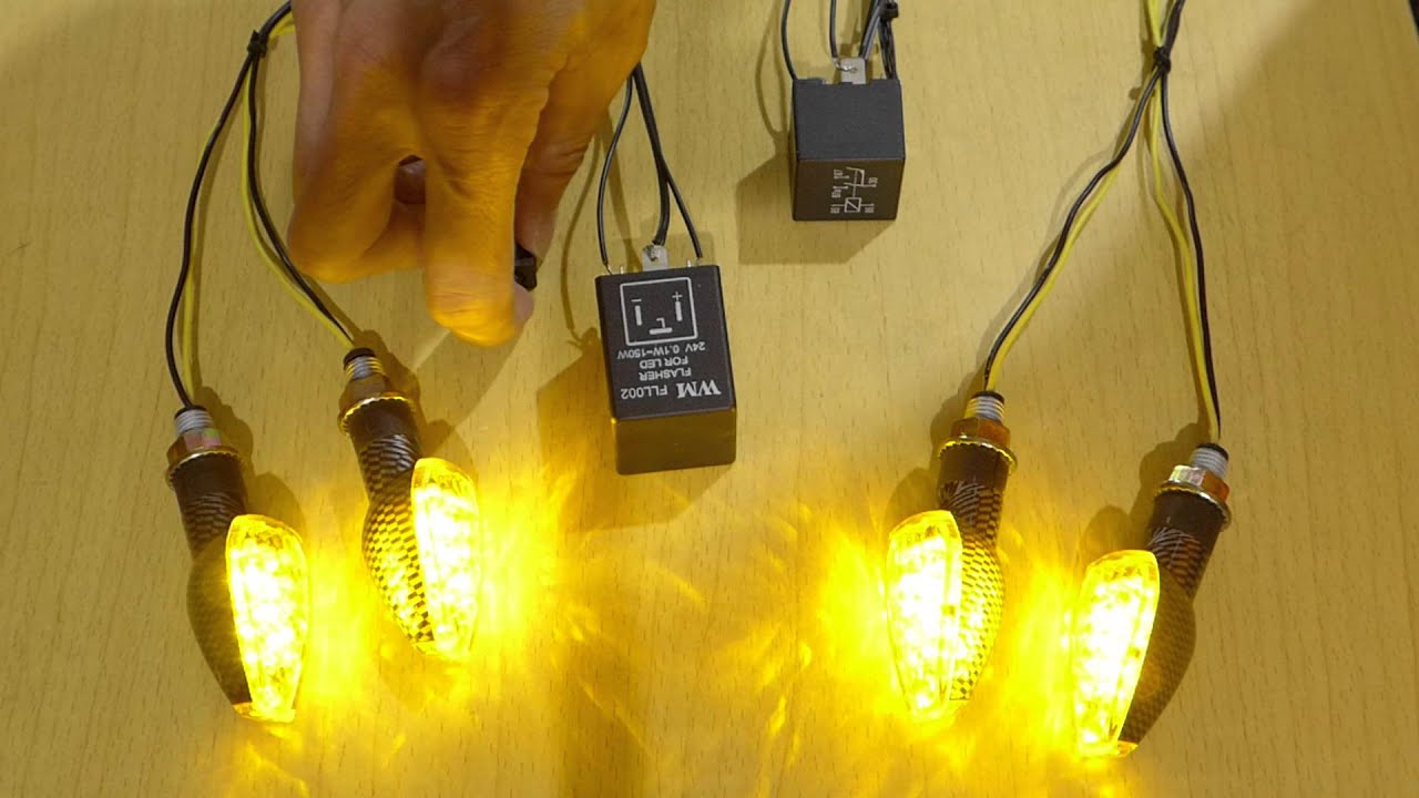 Using a double contact relay to make a Hazard Setup on ... led light wire diagram 3 