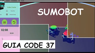 🚘#SumoBot+#blockly +#webots para practicar🚨#LógicaComputacional💻#programming🐱‍💻@guiacode37 🌟