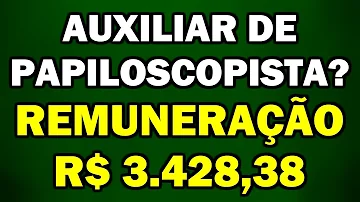 O que é necessário para ser um auxiliar de papiloscopia?