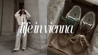 LIFE IN VIENNA | Spring Haul, Miu Miu, The Frankie Shop & Café Hopping