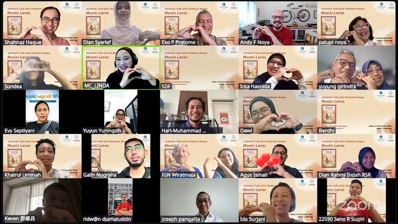 Intimate Talk with Shahnaz Haque : 'Meniti Laras - Belajar Menjadi Pasangan yang Menata Harmoni'