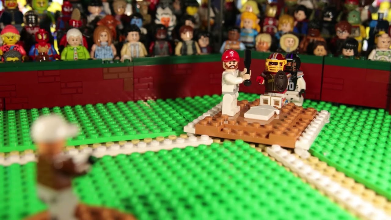 Harper - The Swing of His Life (bedlam at the bank) - in Lego Stop Motion! 
