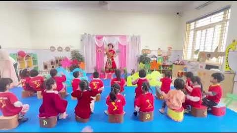 Hoạt động âm nhạc của các bạn lớp 5-6 tuổi A2 trường MN Đắc Sơn