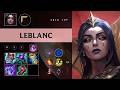 LeBlanc Top vs Zed - EUW Master Patch 26.09