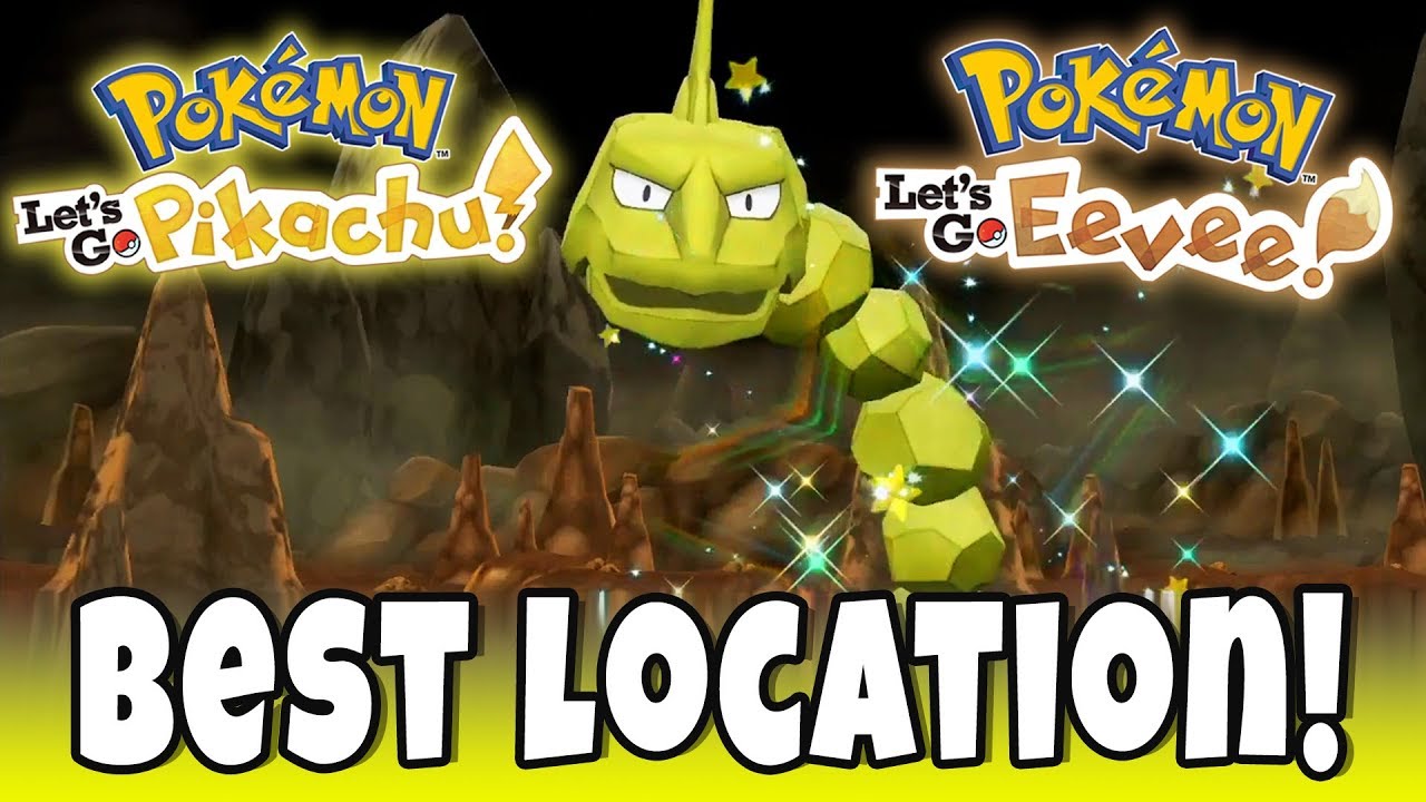 Best Shiny Hunting Location In Pokemon Let S Go Ladder Method Easy Shiny Pokemon Rare Spawns Youtube