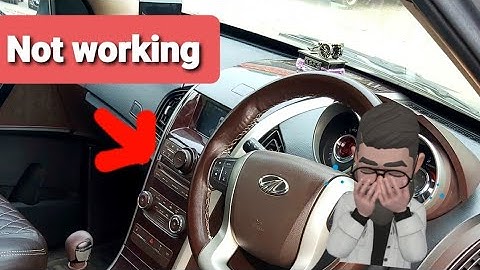 Mahindra XUV500 music system not working