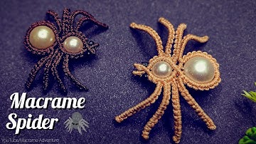 DIY Handmade Macrame Spider Tarantula 🕷️ | Halloween home decor tarantula spider