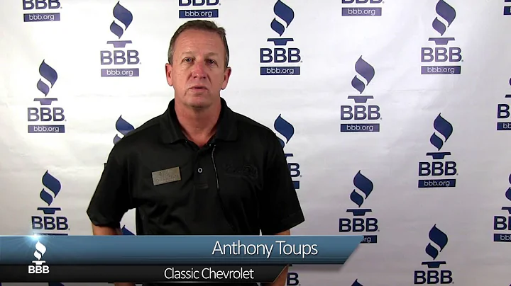 Anthony Toups of Classic Chevrolet on the BBB 2