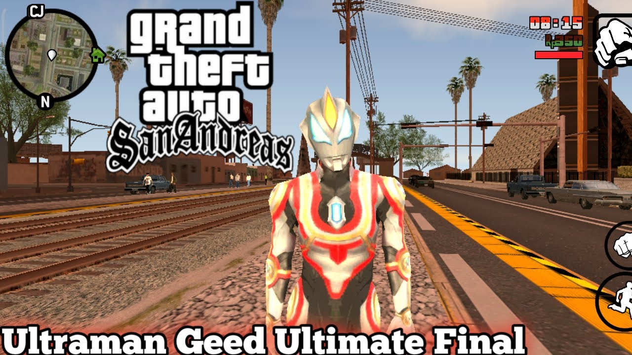 Mod Skin Ultraman Geed Ultimate Final GTA SA Android+Tutorial