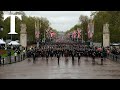 Timelapse of coronation day at The Mall