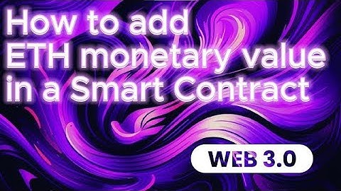 How to add Ethereums monetary value in a Smart Contract