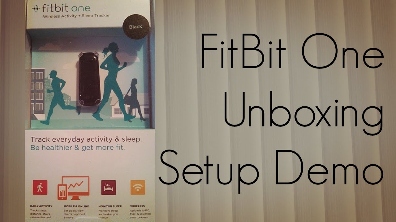 FitBit One Unboxing Setup Demo & Stats Dashboard - PhoneRadar