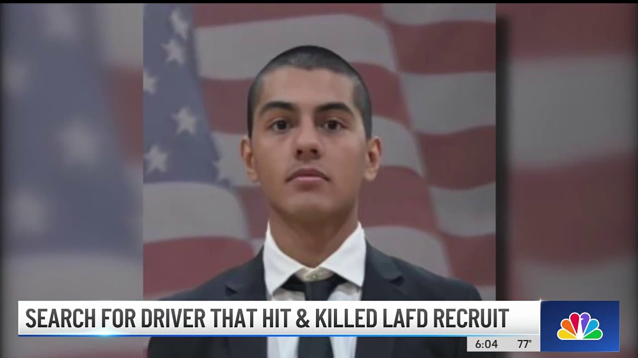 Search for hit and run driver that killed LAFD recruit - YouTube