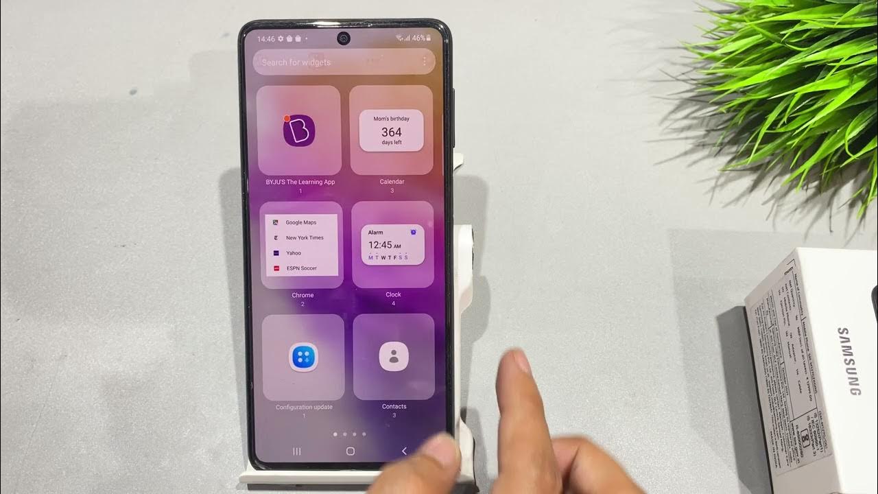 how-to-add-world-clock-to-home-screen-in-samsung-a73-samsung-a73-me