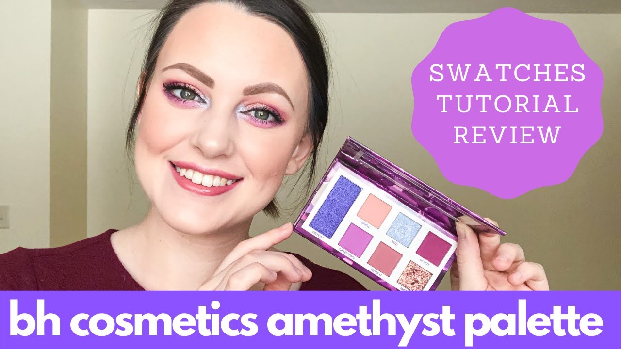 BH COSMETICS AMETHYST PALETTE | Review, Swatches & Demo | Sarah Taubenheim