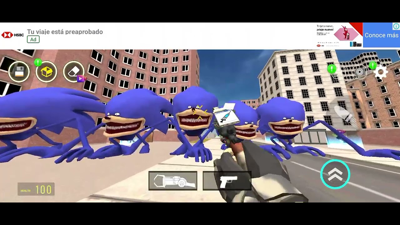 jugando a nexbox con shin sonic