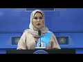 كلمة ظبية النعيمي سفيرة النوايا الحسنة 
