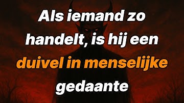 5 tekenen dat je te maken hebt met de duivel in menselijke gedaante