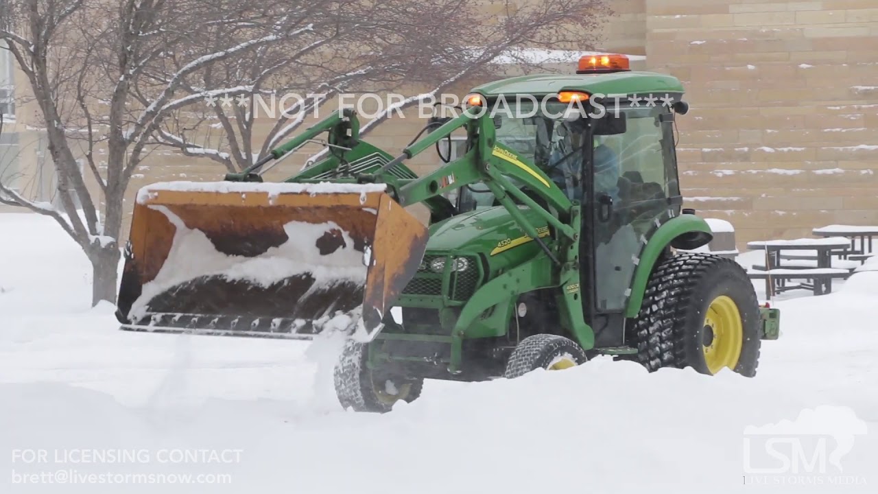 02-07-19 St. Bonifacius, MN - Snow Storm Clean-Up