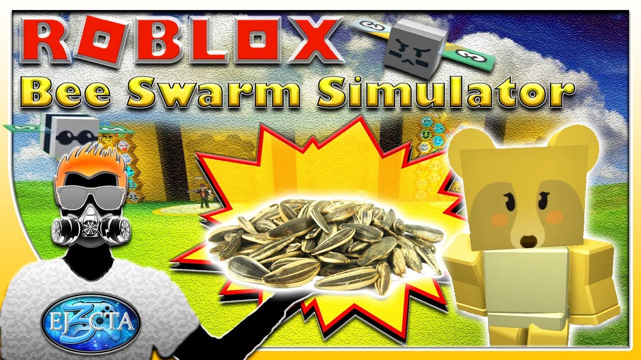 Lets Play Bee Swarm Simulator Part 41 Sunflower Seeds W Adhesivelink100 - roblox bee swarm simulator how to get sunflower seeds
