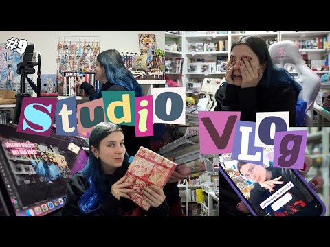 STUDIO VLOG 9 || Día de CAOS ABSOLUTO navideño pero... ¡Hay que sacar todo adelante!