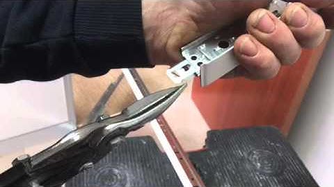 How To Connect a Cross Tee to a Main Runner From Different Manufacturers Part 3 | Ceiling Tiles UK