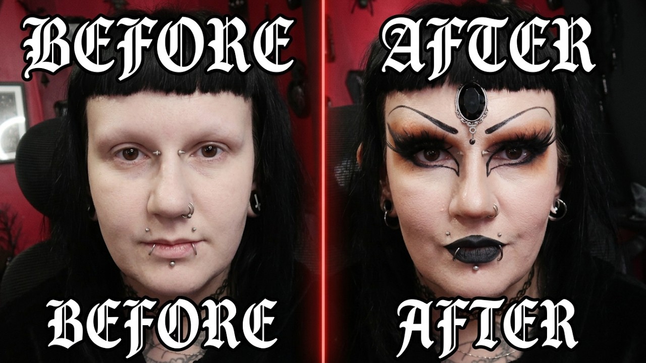 Vampire makeup for upcoming VIDEO