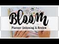 Bloom Planner & Accessories | Unboxing & First Impressions