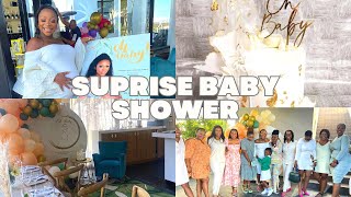 SUPRISE BABY SHOWER | REVEALING BABY NAMES AND GENDER |