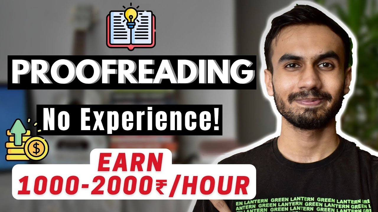 proofreading jobs in india from home