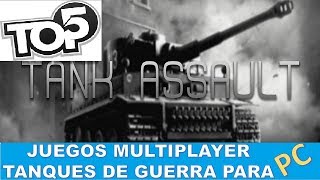 TOP 5 JUEGOS MULTIPLAYER DE TANQUES DE GUERRA PARA PC // LOCAL CO-OP | #1 screenshot 3