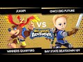 Bay state beatdown 109  juanpi banjo vs qwo  big future mii swordfighter  winners quarters