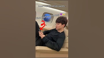 When Your Pilot is BTS Army Too 💜🤩 #bts #shorts #jimin #fypviralシ