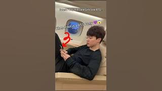 When Your Pilot is BTS Army Too 💜🤩 #bts #shorts #jimin #fypviralシ