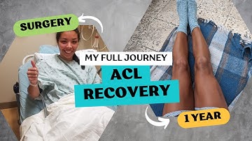 My Full ACL Recovery Journey: 1 Year of ACL + meniscus surgery rehab in 6 minutes