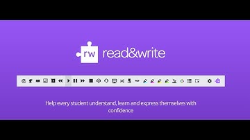 A Guide to the Read & Write Toolbar