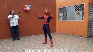 Entrada Hombre Araña Spider-Man En Salón De Fiestas