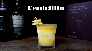 The Penicillin || A Scotch Whisky cocktail from Regarding Cocktails by Sasha Petraske