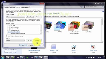 Windows 7 Tips : How to Change Move Menu Item Sound (Program Events)