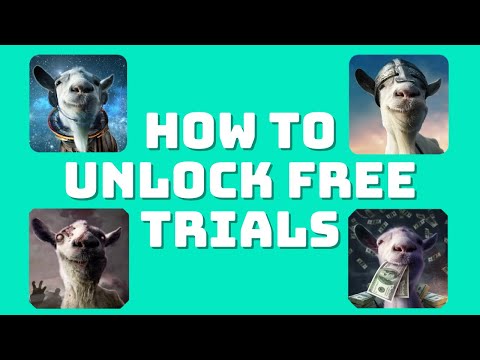How to Unlock Free Trials (Goat Simulator Pocket Edition) | Payday, Z, MMO, Waste of Space, etc