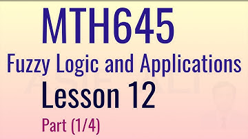 MTH645 - Lecture 12 Part (1/4)