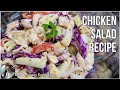 Chicken salad recipe  sadeko chicken  eat delicious everyday