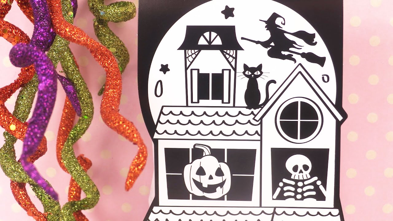 Halloween 🎃 Coloriage Maison Hantée