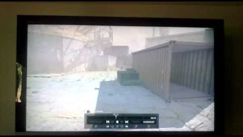 MW3: Cross map throwing knife: Dome (Fast as kill!!!)