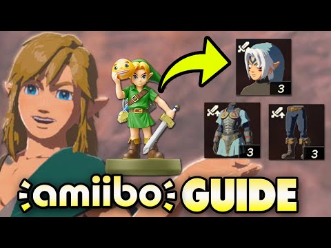 What Every Amiibo Unlocks In The Legend Of Zelda: Tears Of The Kingdom